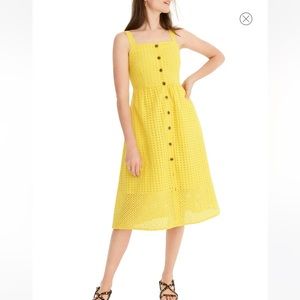 J. Crew Button Front Eyelet Sundress from J. Crew